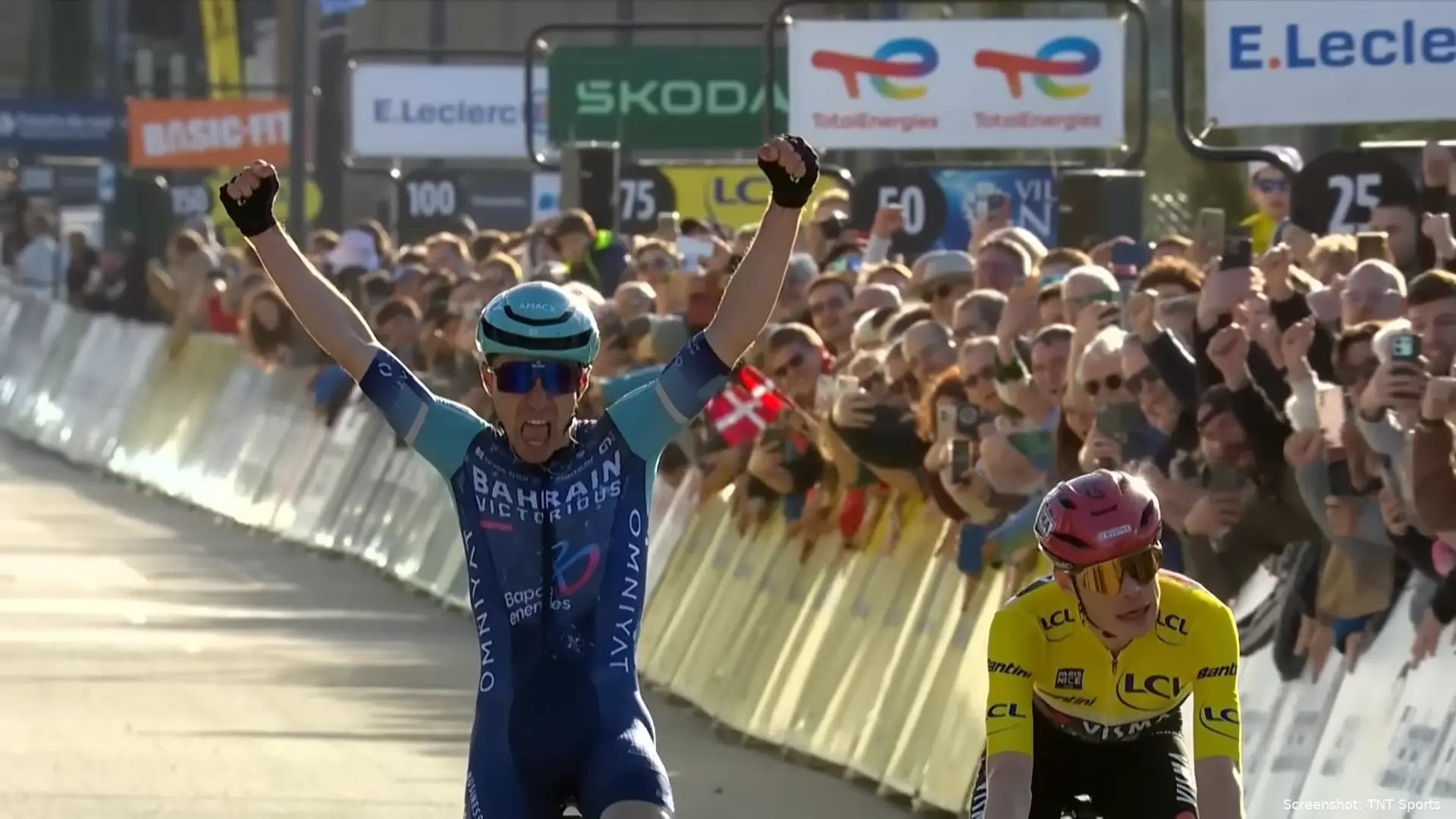 Lenny Martinez supera a Jonas Vingegaard en París-Niza