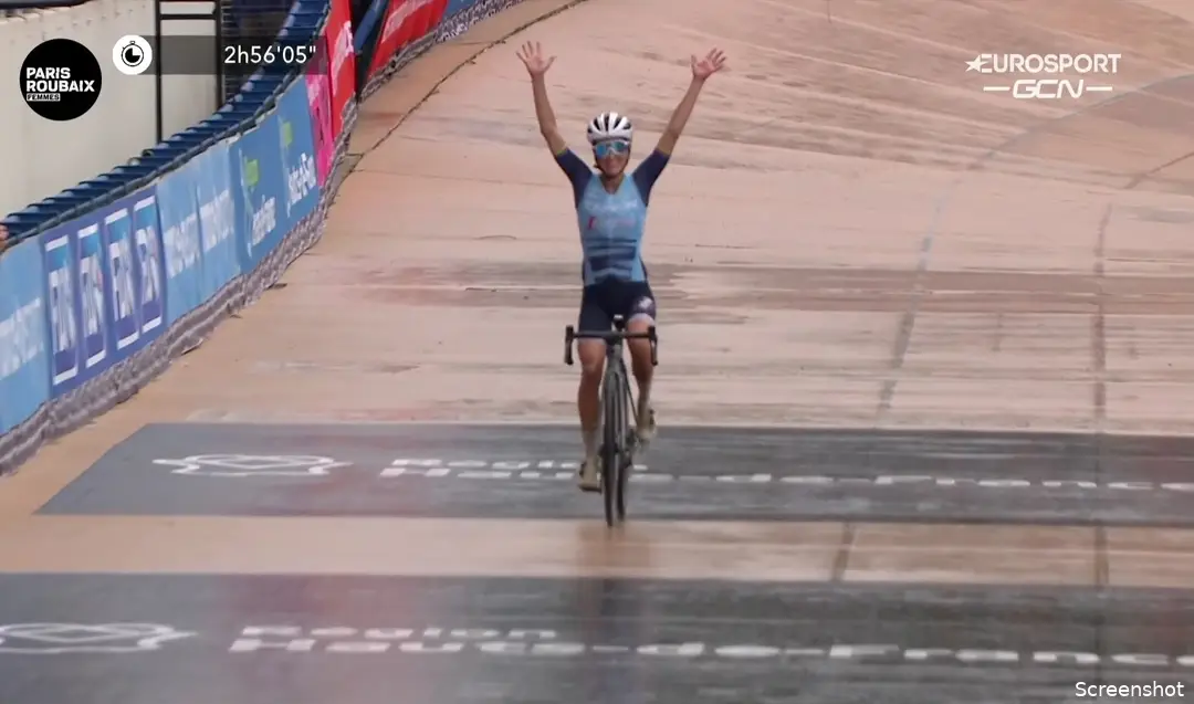 Deignan was the first woman to win Paris-Roubaix