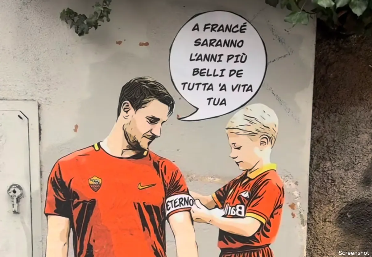 murale totti