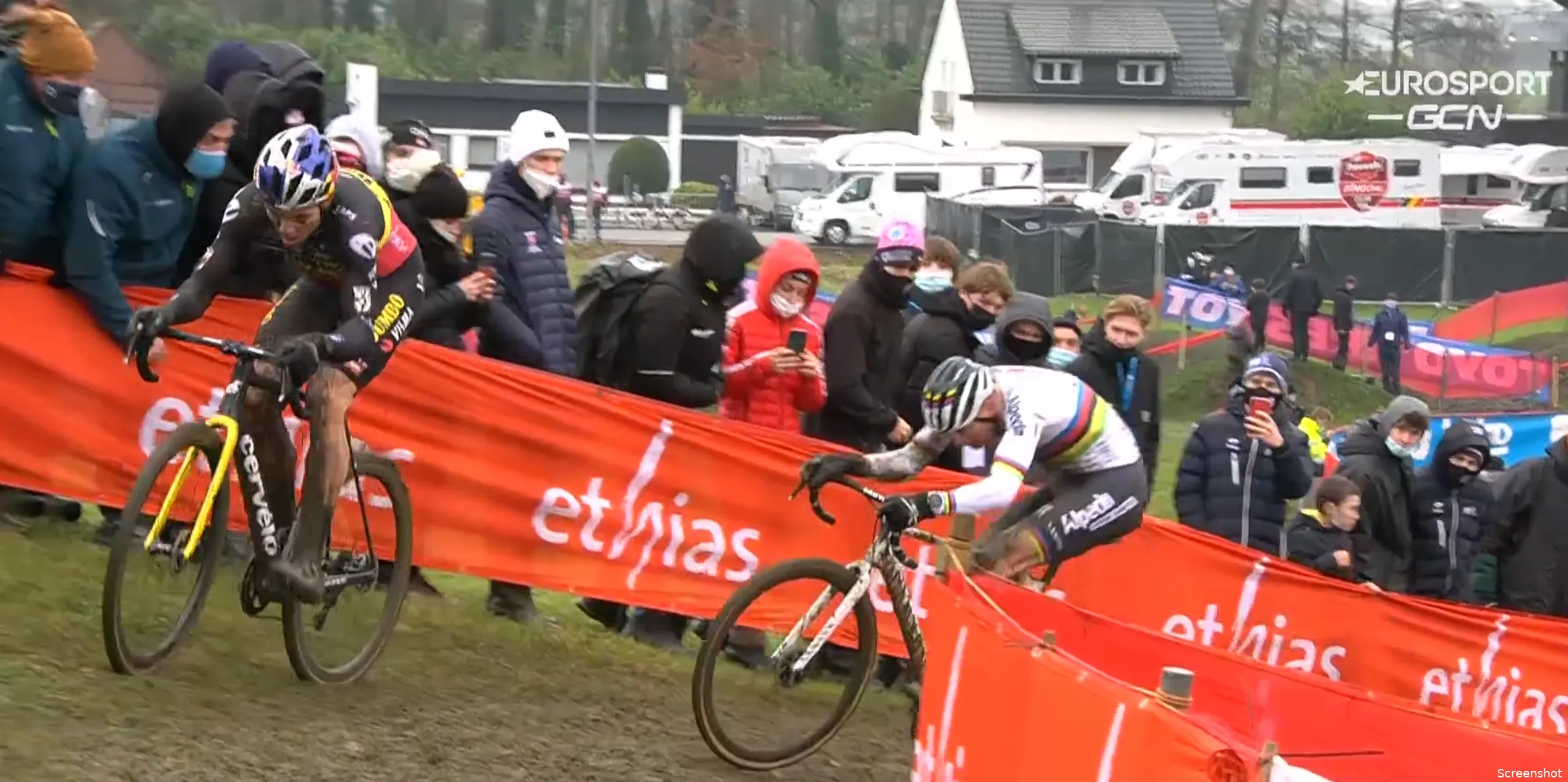 Van Aert Van der Poel screenshot