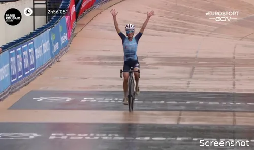 Deignan was the first woman to win Paris-Roubaix