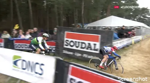 Van der Haar en Sweeck reden een volledige koers voorop.