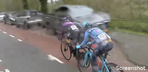 Onder natte omstandigheden vormden de Nederlandse dames Brand en Stultiens de nieuwe kopgroep van de dag