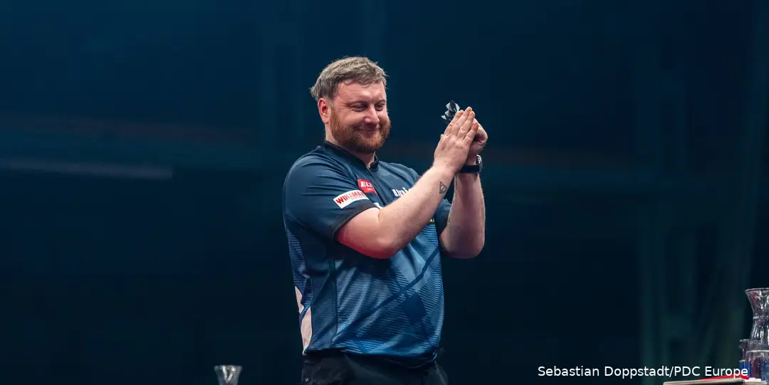 Cameron Menzies clapping