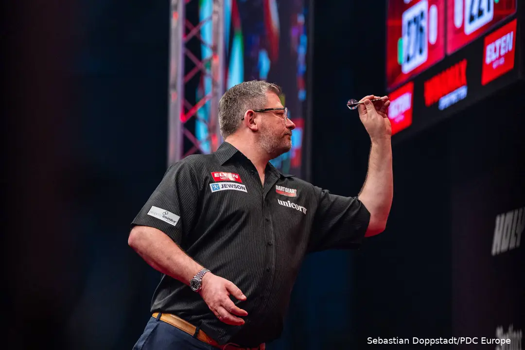James Wade in action