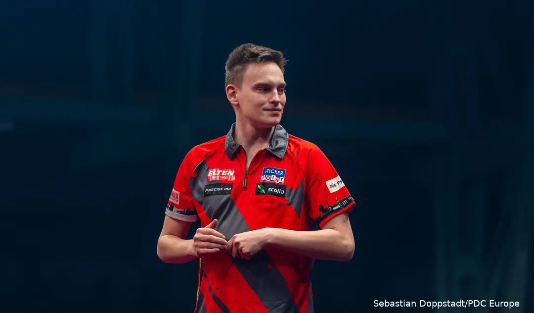 Ricardo Pietreczko edges Ian White 6-5 in a last-leg decider to open his German Darts Grand Prix campaign in Munich