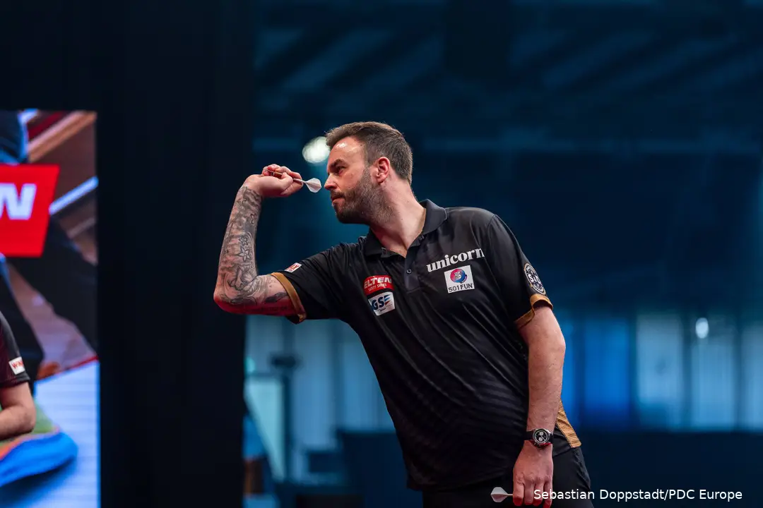 Ross Smith in action on the European Tour