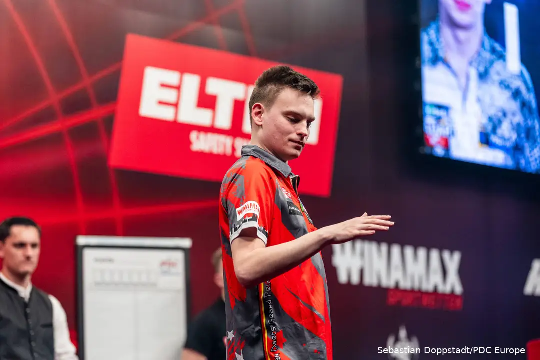 Formkrise verschärft sich: Ricardo Pietreczko schied bei Players Championship 13 bereits in Runde eins aus und musste sich im deutschen Duell Kai Gotthardt geschlagen geben