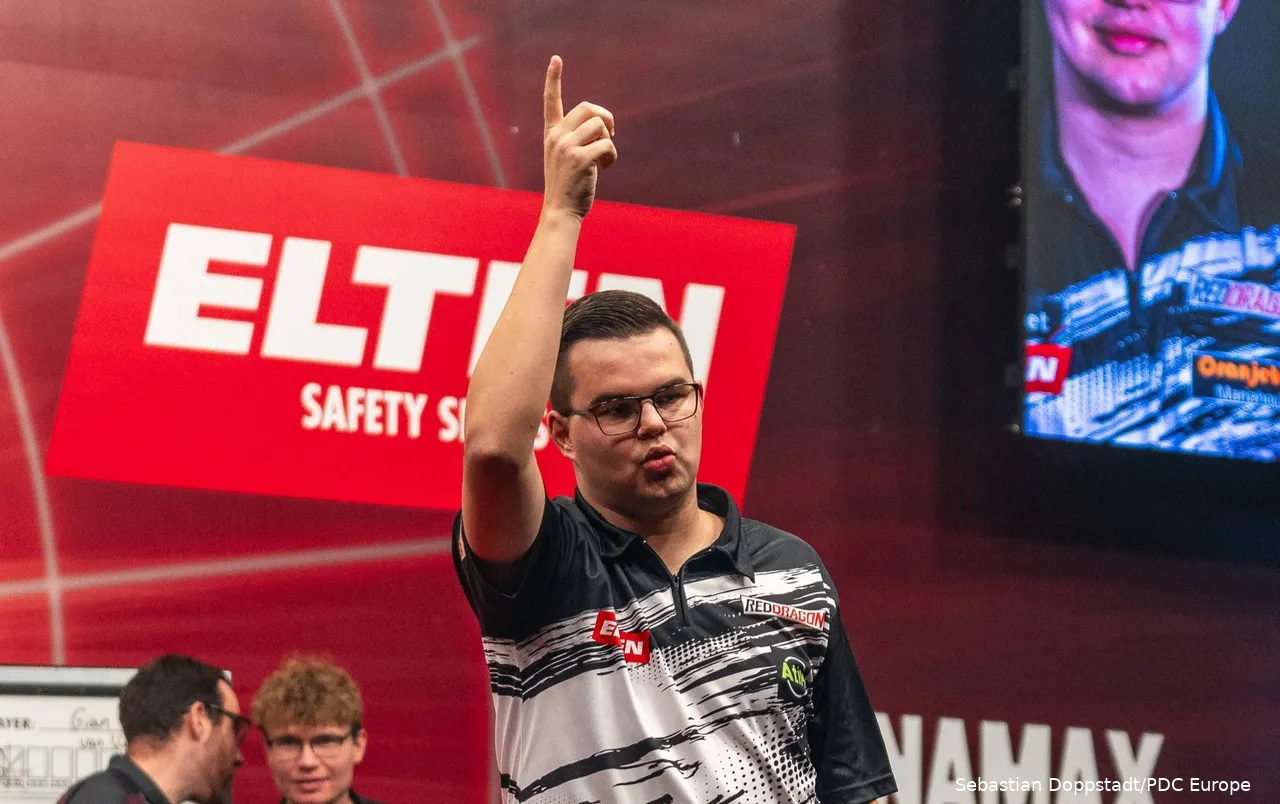 Gian van Veen könnte für eine der größten Überraschungen bei der European Championship 2025 sorgen