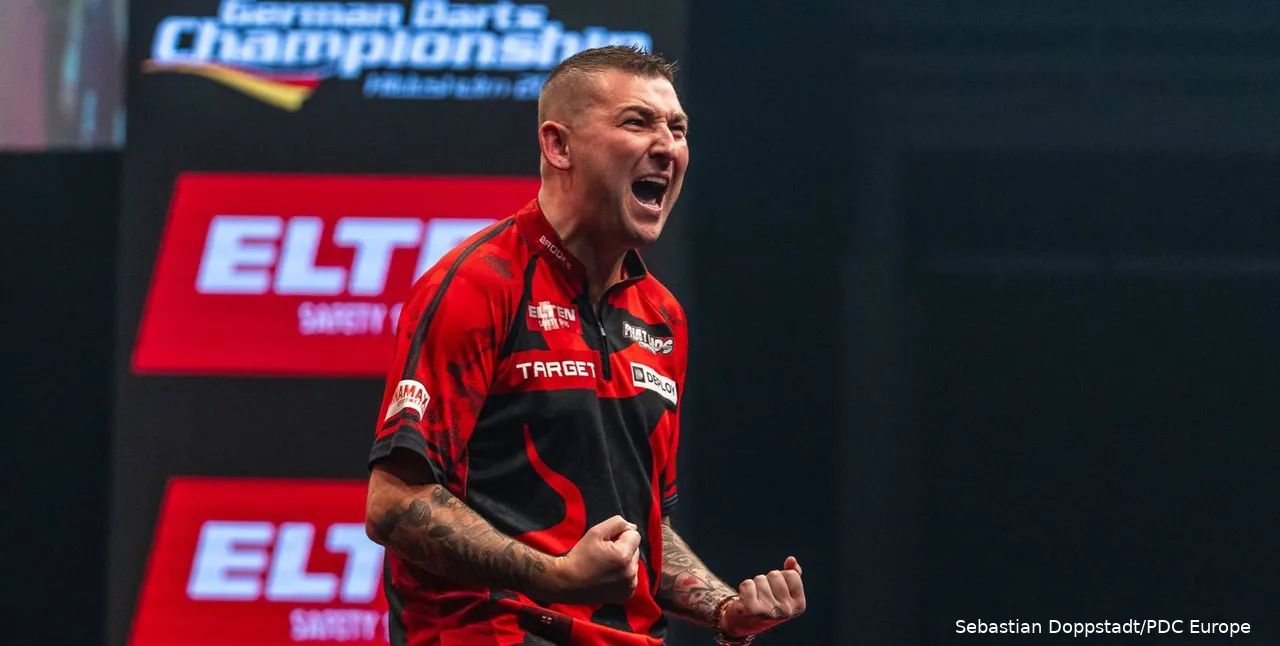 Es war bereits der dritte Euro Tour-Titel für Nathan Aspinall in diesem Jahr