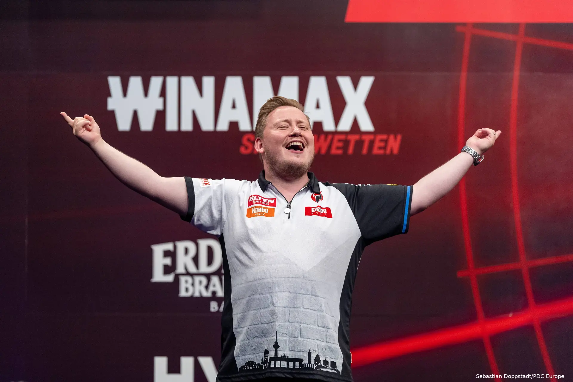 Martin Schindler feiert seinen Walk-on
