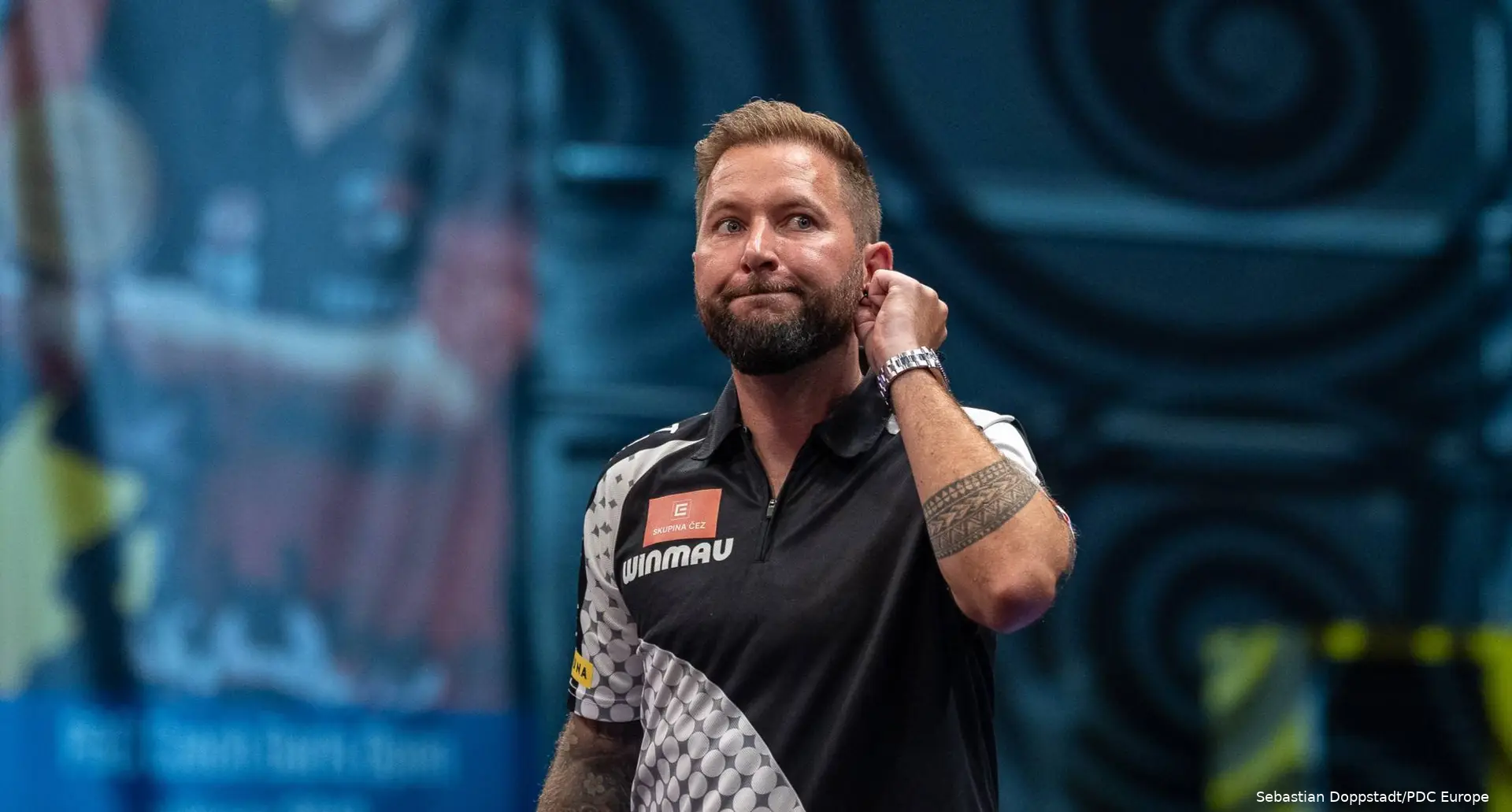 Danny Noppert haalde de kwartfinales bij de Czech Darts Open in Praag