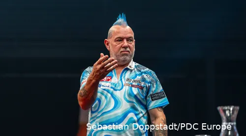 Peter Wright on stage
