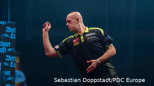 Michael van Gerwen in Aktion