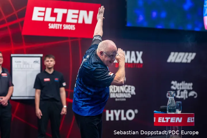Ian White in action on the European Tour