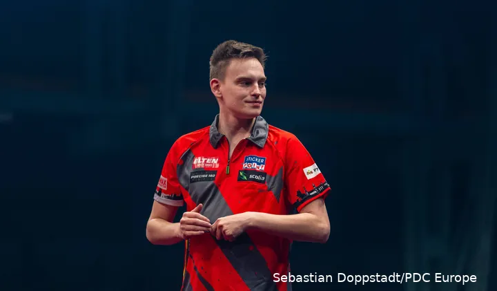 Ricardo Pietreczko edges Ian White 6-5 in a last-leg decider to open his German Darts Grand Prix campaign in Munich