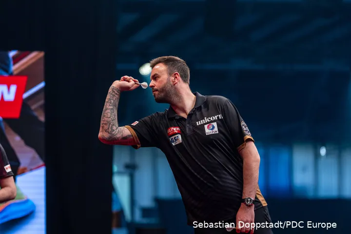 Ross Smith in action on the European Tour