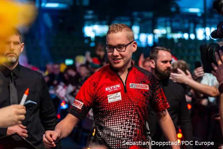 Jurjen van der Velde during a walk-on