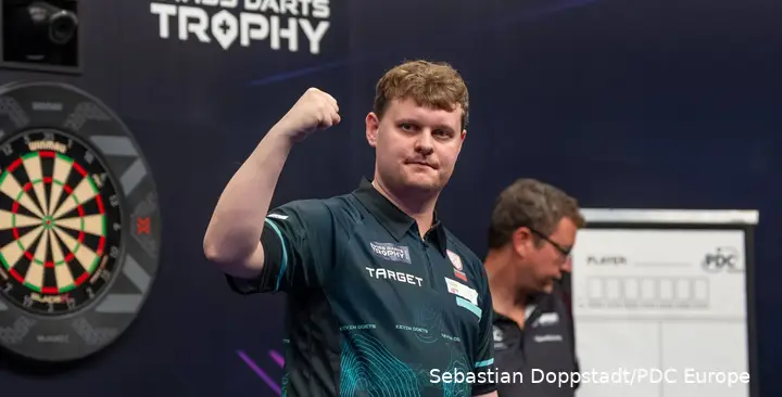 Kevin Doets celebrates