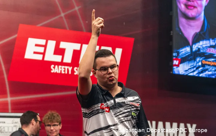 Gian van Veen könnte für eine der größten Überraschungen bei der European Championship 2025 sorgen