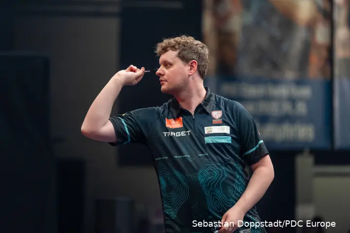 Kevin Doets in actie