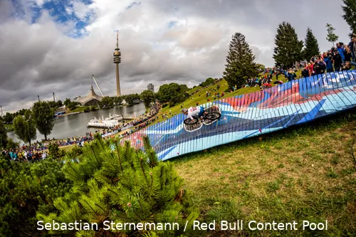 Tom Pidcock op het EK mountainbiken in München van afgelopen jaar