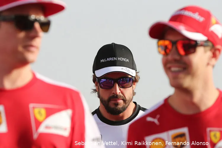alonso raikkonen vettel