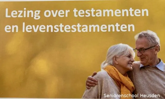 Lezing over testamenten en levenstestamenten