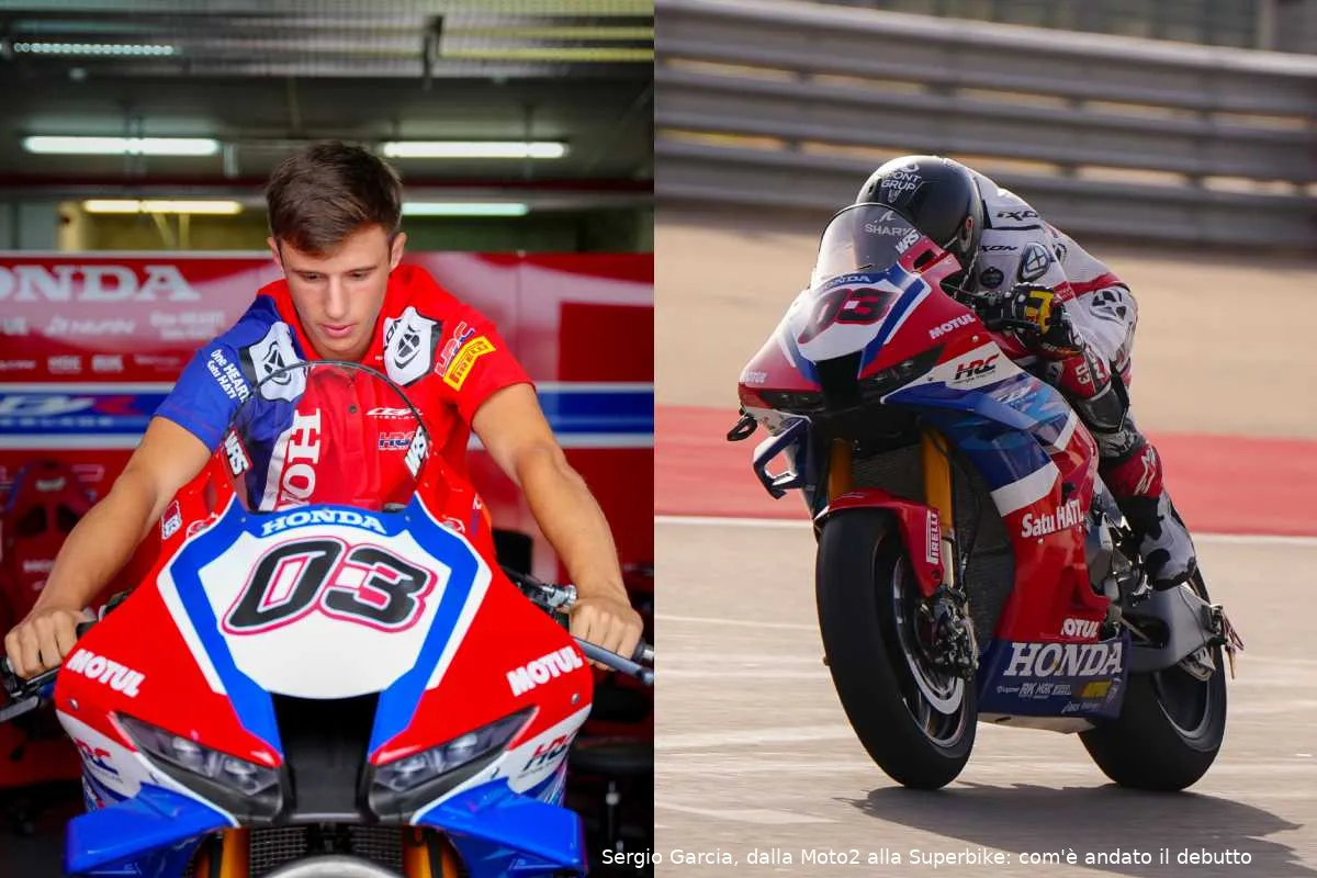 sergio garcia honda cbr superbike sbk test aragon