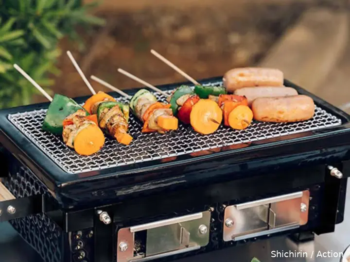 Keramische tafelbarbecue Shichirin