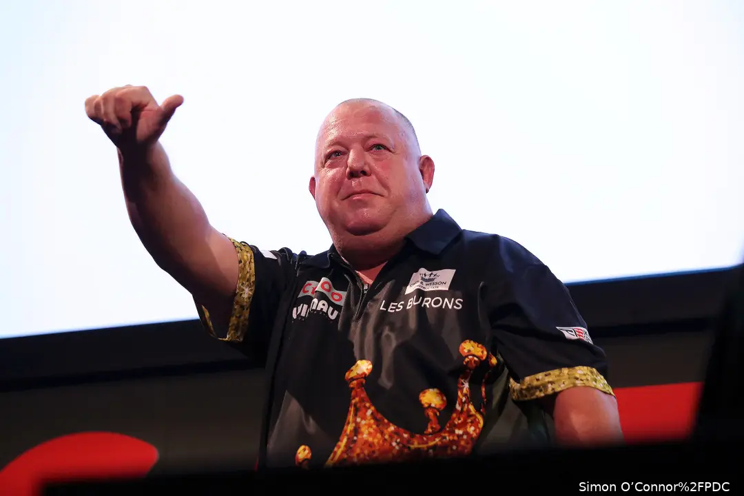 Mervyn King kehrt nach zweijähriger Pause auf die ikonische Bühne in Ally Pally zurück.