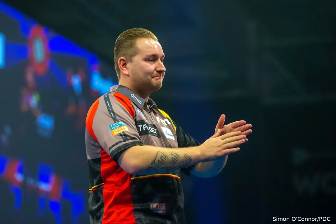 Dimitri Van den Bergh bereikte vorige week nog de halve finales op de World Grand Prix