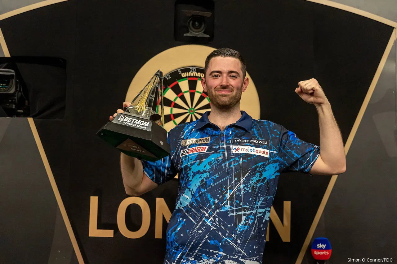 Luke Humphries won this year's Premier League Darts