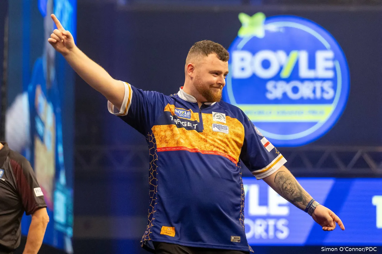 Josh Rock wartet nach seinem World-Cup-Sieg noch auf seinen ersten Major-Triumph im Einzel