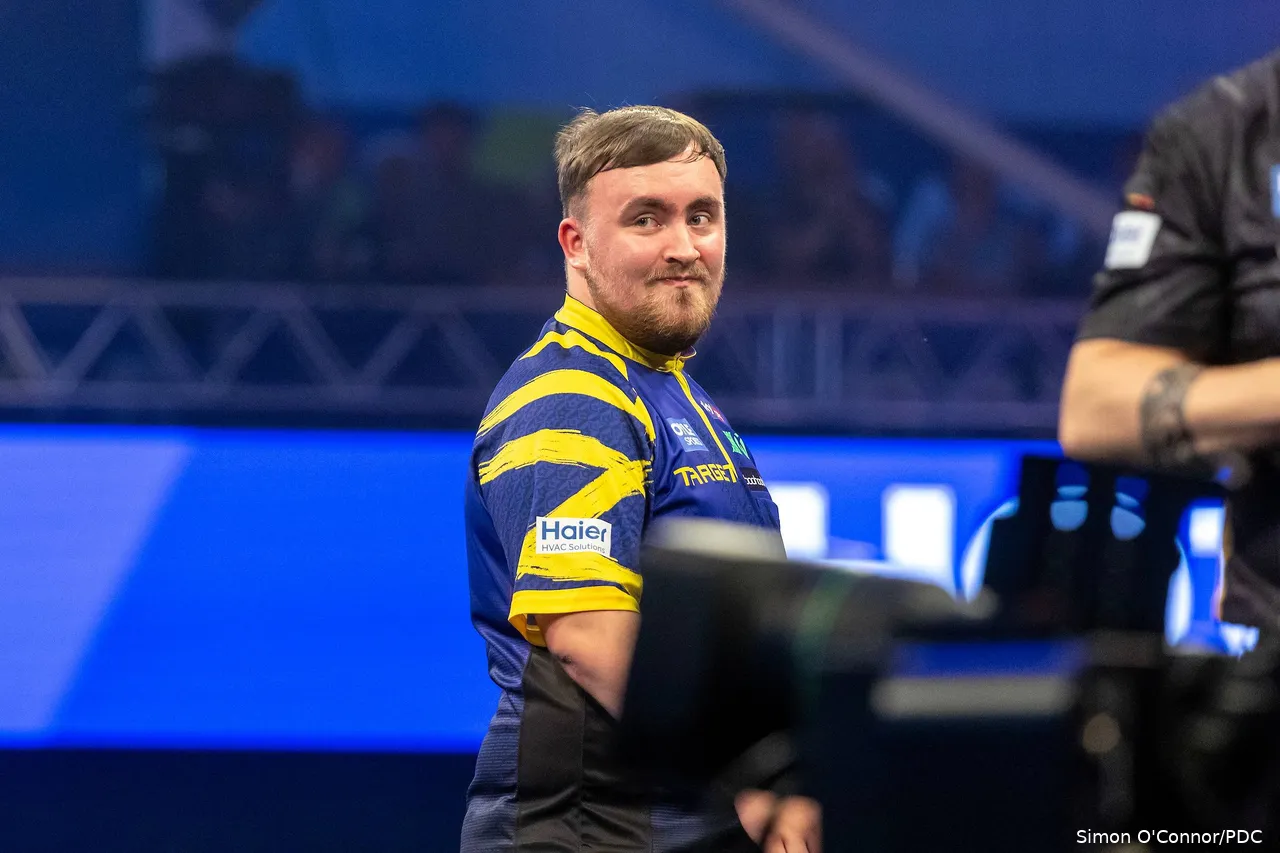 Luke Littler ging gleich in der ersten Runde am PC 31 zu Boden