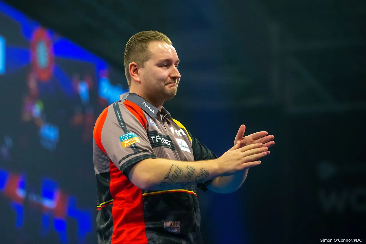 Dimitri Van den Bergh bereikte vorige week nog de halve finales op de World Grand Prix