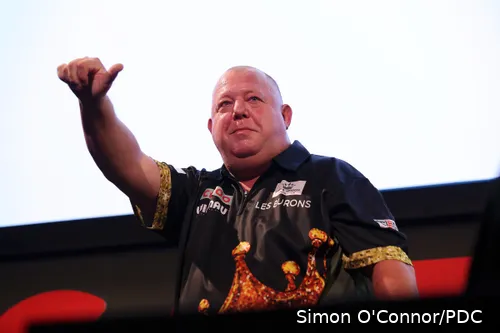 Mervyn King keert na een afwezigheid van twee jaar weer terug op het iconische podium in Ally Pally.