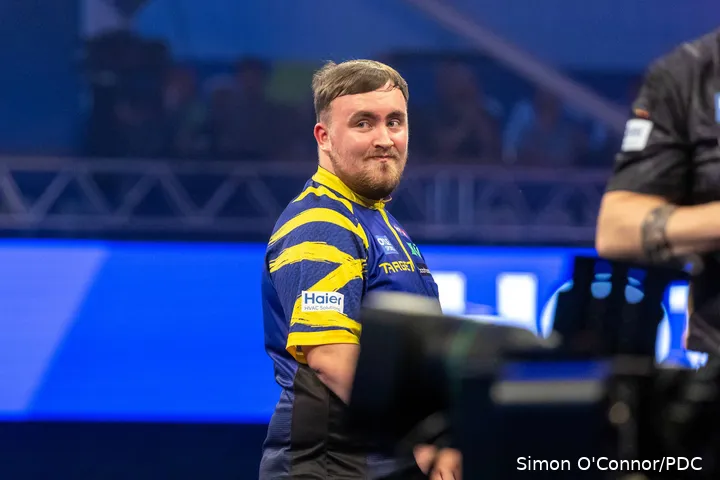 Luke Littler ging meteen in de eerste ronde onderuit op PC 31