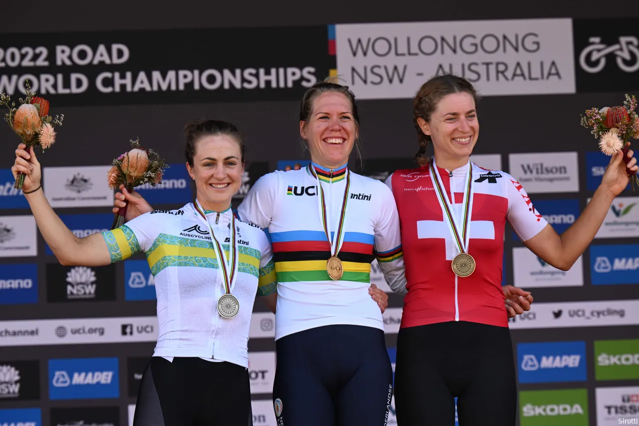 At the 2022 World Time Trial Championships, Reusser finished third