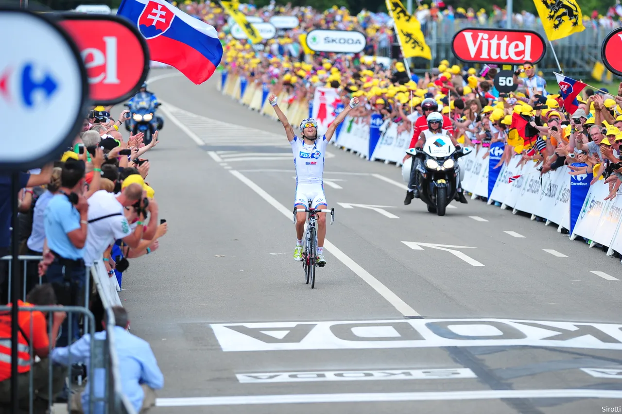 Pinot breaks through in amazing fashion at 2012 Tour de France