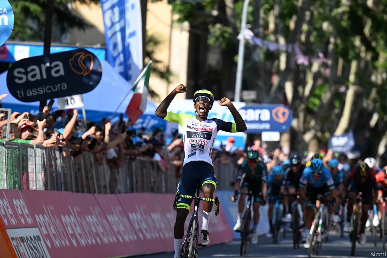 Girmay won in the 2022 Giro