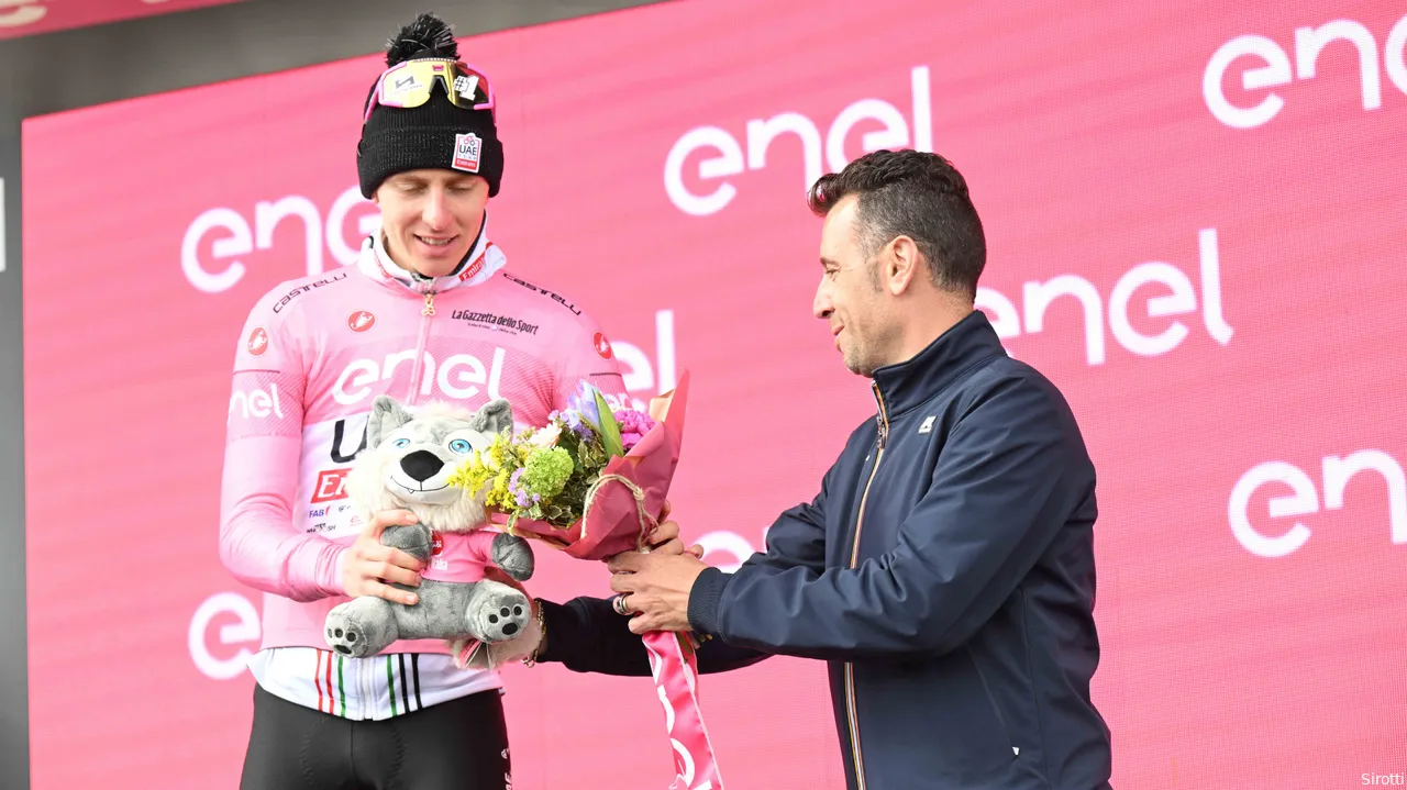 Champions among themselves: Tadej Pogacar and Vincenzo Nibali