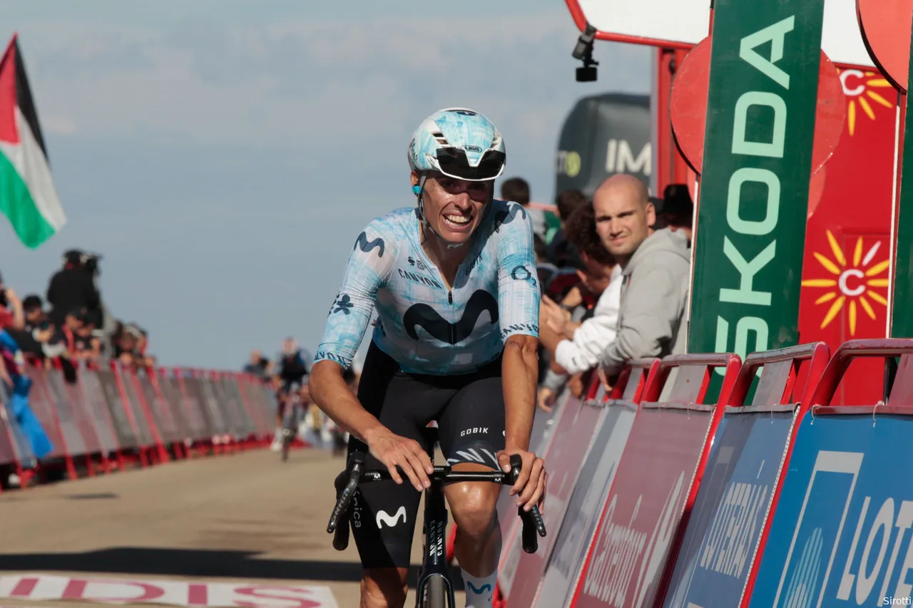 Enric Mas finished third in the Vuelta