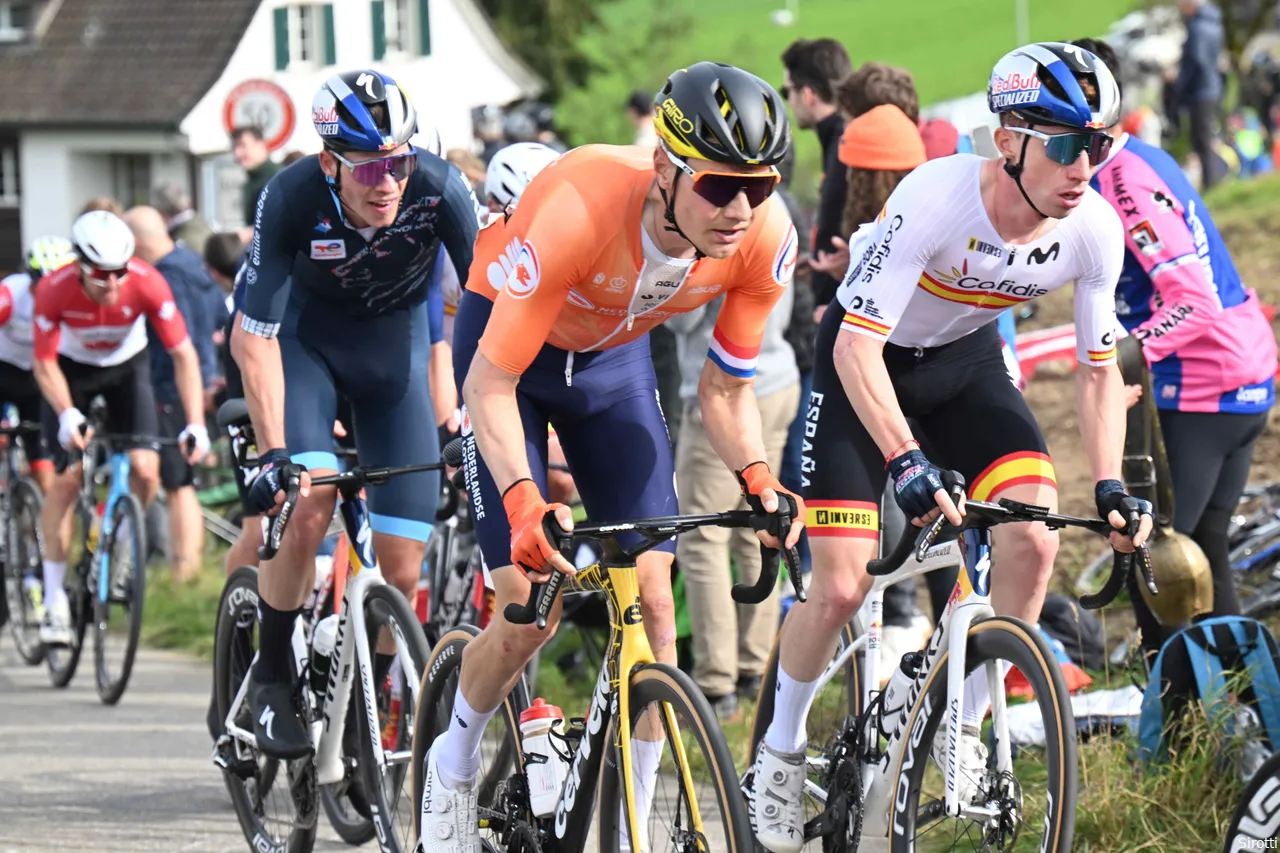 Kelderman in action at the World Cup.