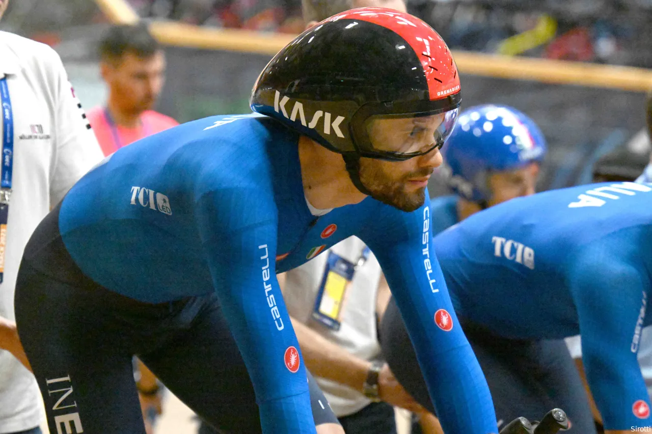 <i>Filippo Ganna could soon bring a significant boost in UCI points to his team</i>