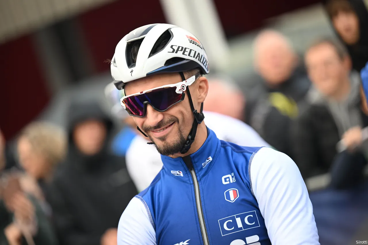 <i>After ten years in the service of Soudal Quick-Step, it remains to be seen what Julian Alaphilippe will do for Tudor</i>.