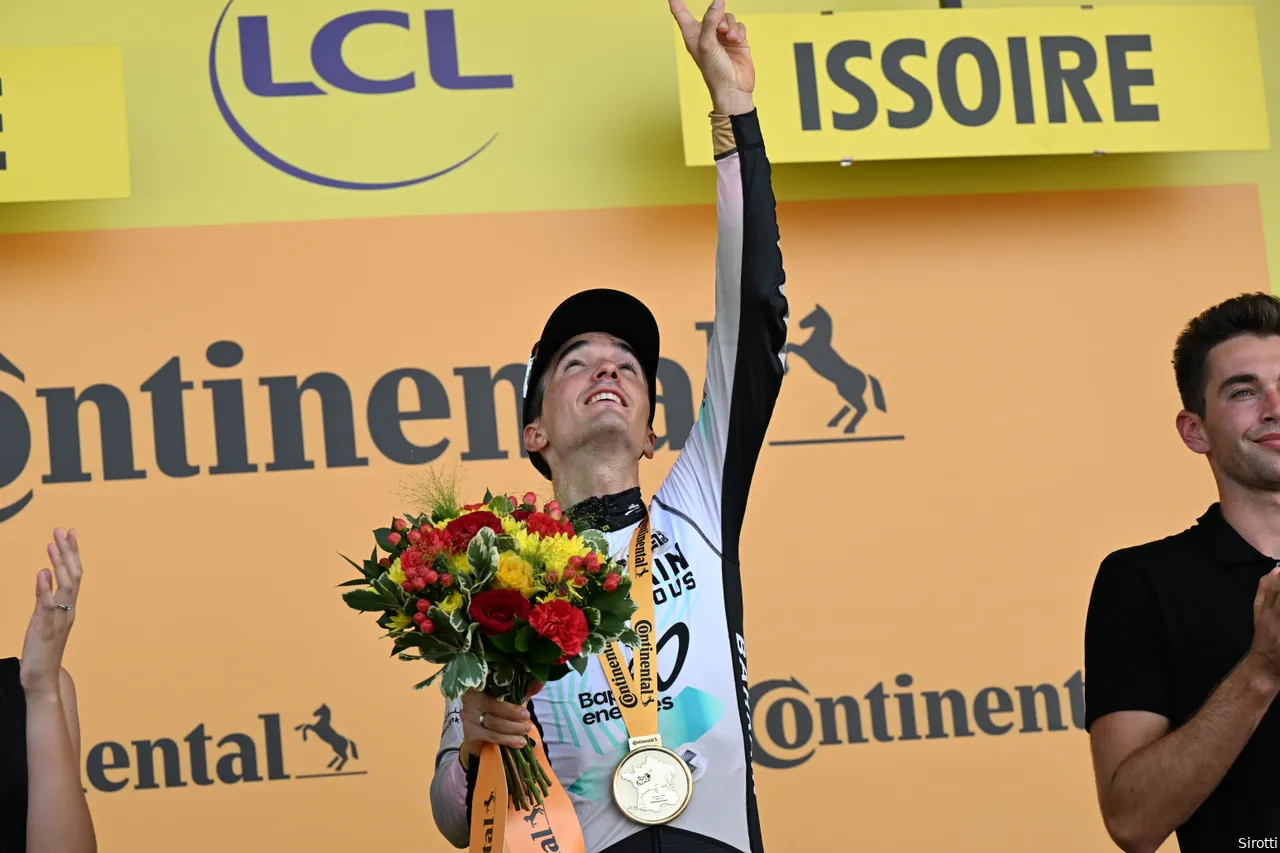 "For Gino": Bilbao honors his late friend at the 2023 Tour de France with a nice stage win.