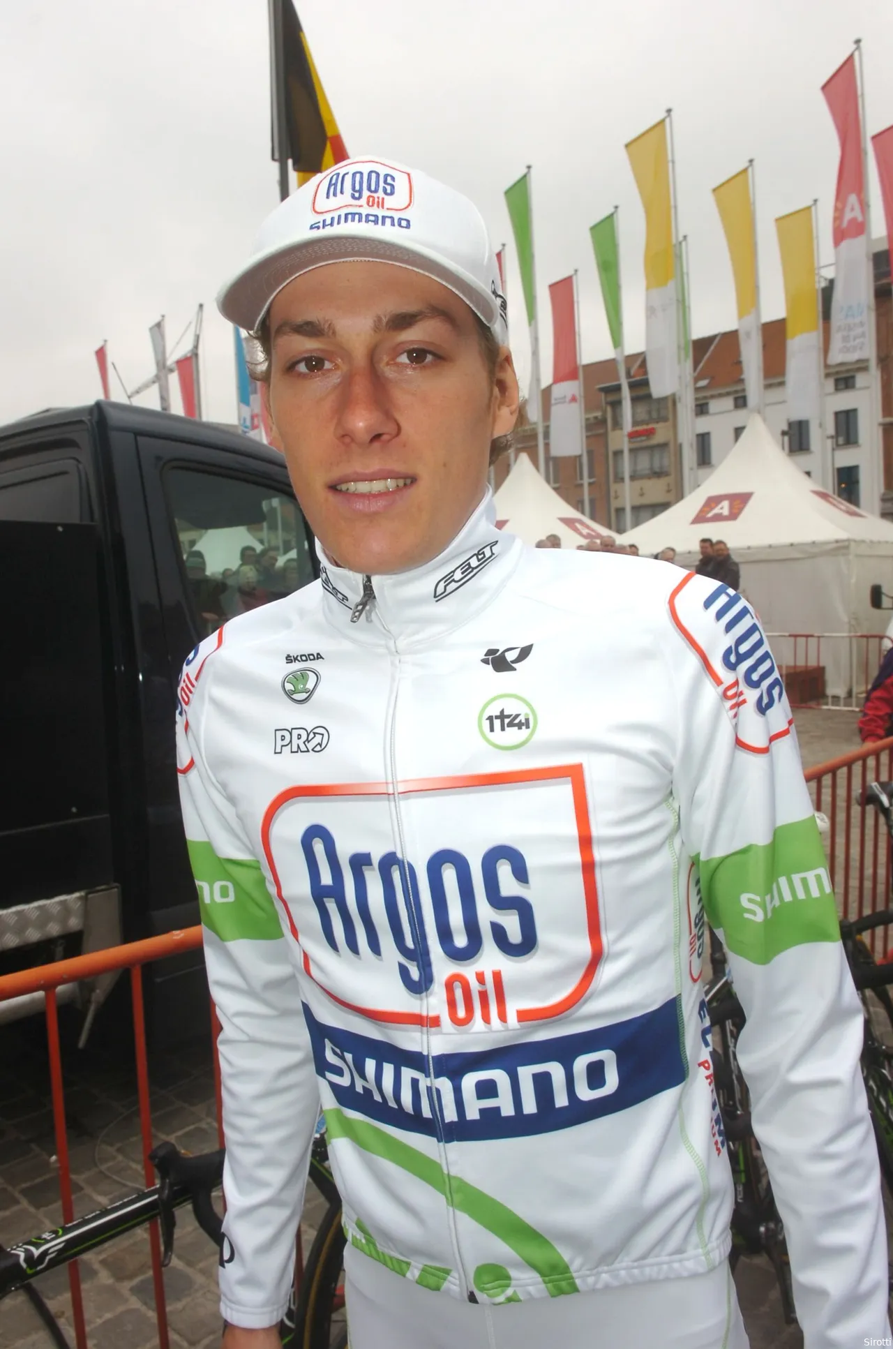 At Argos-Shimano, Sinkeldam began his career, where he helped Marcel Kittel to numerous victories.