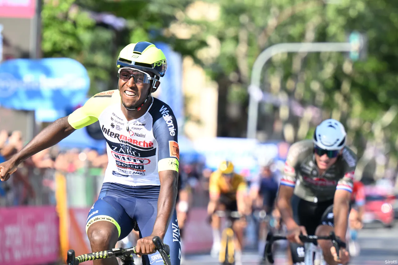 In 2022, Van der Poel was bested by an impressive Biniam Girmay