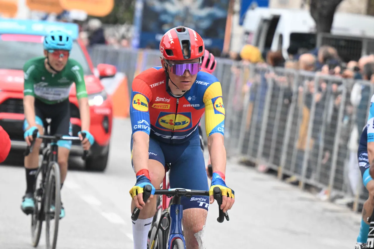Toms Skujins in the Tirreno-Adriatico